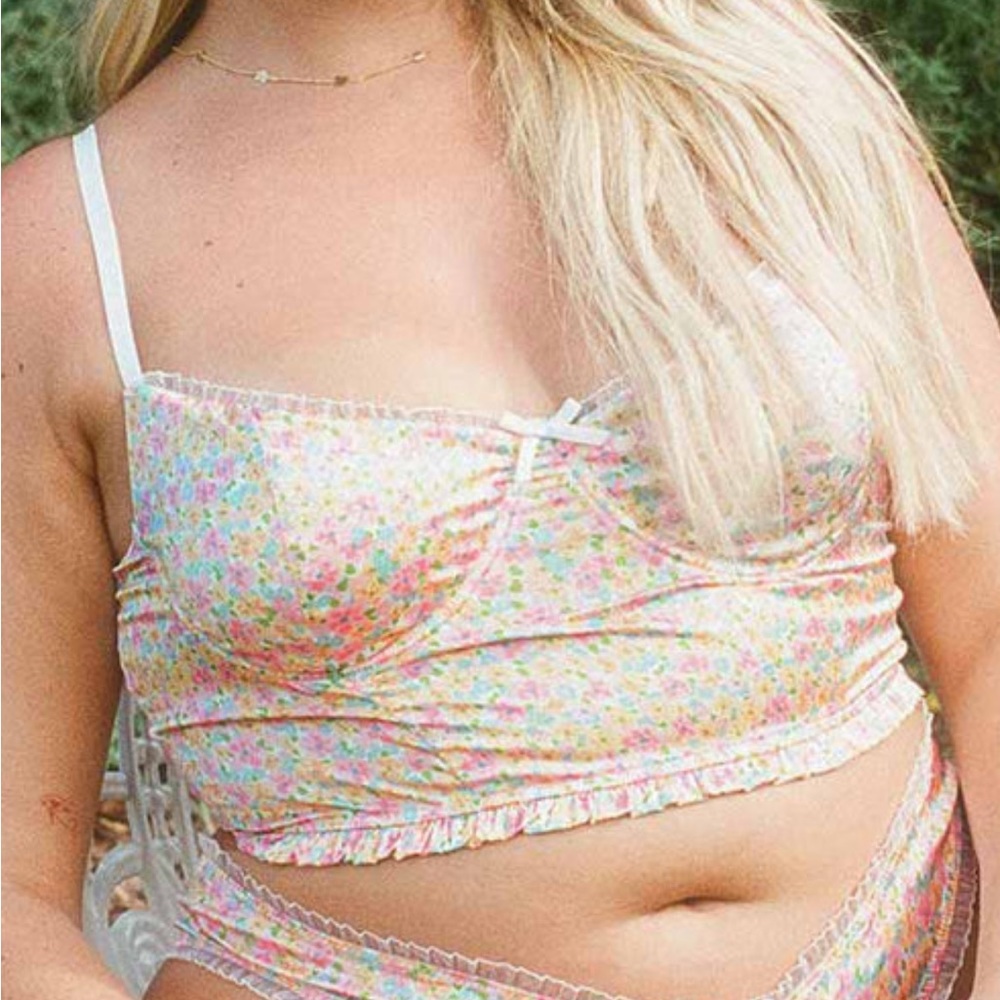 Princess Polly floral bralette